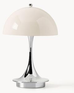 Lampada da tavolo portatile a LED con luce regolabile Panthella 160, Design Verner Panton