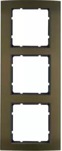 Berker 10133001 Cornice in alluminio, marrone/antracite Berker B.3