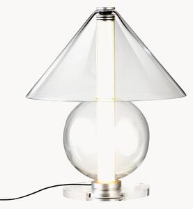 Lampada da tavolo a LED in vetro soffiato con luce regolabile Fragile