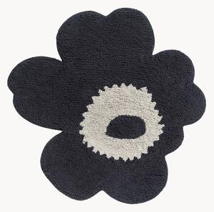Tappetino da bagno in cotone Unikko, antiscivolo