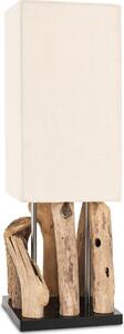 Lampada da tavolo driftwood L x H x P 16,5x51,5x16,5 Lampada da tavolo design deco