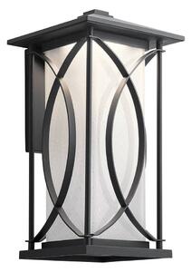 Elstead Ashbern Applique da esterno E27 46 cm Nero testurizzato IP44
