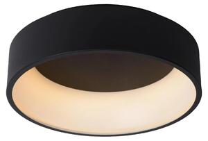 Plafoniera LED rotonda TALOWE nera 30W, bianco caldo 1800 lm, alluminio, dimensioni: 13x45x45 cm, IP20, Lucide