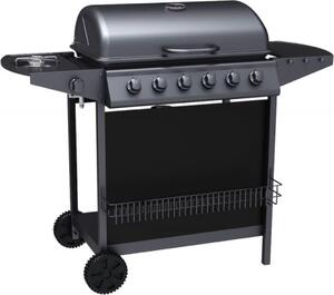 Tepro 3309 Hampton barbecue a gas 6 fuochi con bruciatore laterale