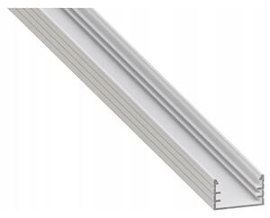 Profilo da incasso per strisce LED 1 m, bianco