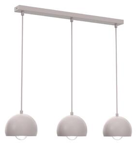 Lampada a sospensione con cavo SOOL 3xE27/15W/230V crema