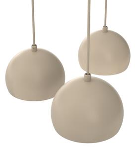Lampadario a sospensione con cavo SOOL 5xE27/15W/230V beige
