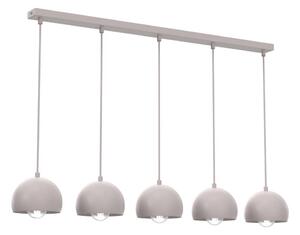Lampada a sospensione con cavo SOOL 5xE27/15W/230V, crema