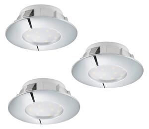 Eglo 95808 - Set da 3 faretti LED da incasso PINEDA LED/6W/230V