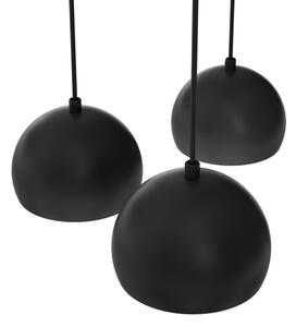 Lampadario a cavo SOOL 5xE27/15W/230V nero