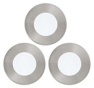 Eglo 94734 - Set da 3 faretti LED da incasso FUEVA LED/2,7W/230V