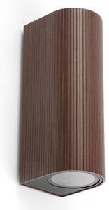 FARO 70329 - Applique da esterno ESTELA 2xGU10/5W/230V IP65 marrone