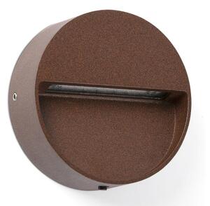 FARO 71962- Lampada per scale a LED DUNE LED/3W/230V 2200/2700/3200/4000K IP65 marrone