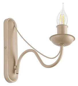 Lampada da parete ANTON 1xE14/60W/230V beige