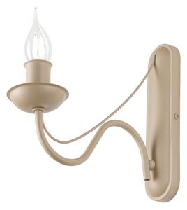 Lampada da parete ANTON 1xE14/60W/230V beige