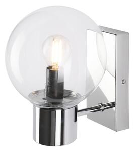 Applique SFERIO 1xE14/5W/230V cromo lucido/trasparente