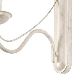 Lampada da parete ANTON 1xE14/60W/230V bianca patinata