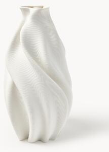 Vaso in porcellana stampato in 3D Lyria, alt. 40 cm