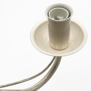 Lampada da parete ANTON 1xE14/60W/230V bianca patinata