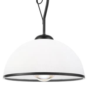 Lampadario a stelo RETRO 1xE27/60W/230V nero/bianco