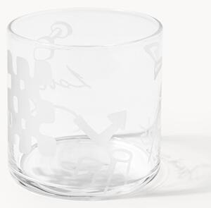 Westwing Crosby Studios, set da 2 bicchieri fatti a mano Cristal