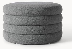 Pouf XL contenitore in bouclé Alto