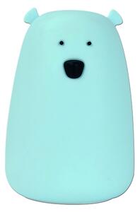 LED RGB Lampada touch per bambini BEAR LED/0,8W/5V blu