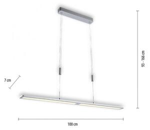 Paul Neuhaus 2565-95 - Lampadario LED dimmerabile con sensore NIKA LED/35W/230V