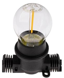 Catena decorativa da esterno MIMOSA 20xE27/1,3W/230V IP44 10m