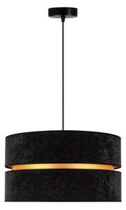 Duolla - Lampadario a sospensione con filo DUO 1xE27/15W/230V diametro 40 cm nero/oro