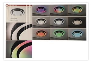 Paulmann 70545 - LED RGBW/38,5W Plafoniera dimmerabile RAINBOW 230V + TC
