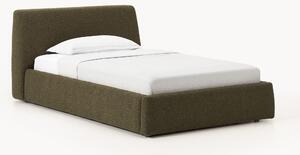 Letto singolo in bouclé Cloud