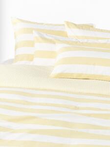 Copripiumino reversibile in cotone a righe Lorena