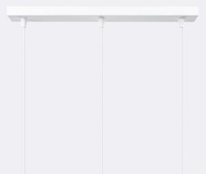 Sollux SL.1399 - Lampadario a sospensione con filo PRYSM 3xG9/8W/230V bianco