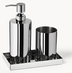 Set di 3 accessori da bagno in metallo Halston