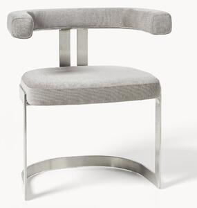 Sedia cantilever imbottita Gianni