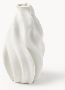 Vaso in porcellana stampato in 3D Lyria, alt. 29 cm