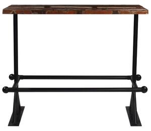 Tavolino da Bar Massello di Recupero Multicolore 180x70x107 cm