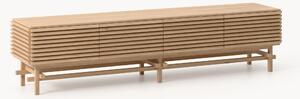 Credenza bassa grande in legno di quercia Pierce