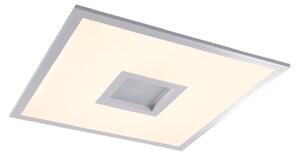 Pannello LED moderno bianco 44,5x44,5 cm con LED dimmerabile a luce calda RGB - Aike