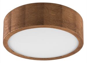 Brilagi - Plafoniera LED RGBW dimmerabile CARVALHO 1xE27/9W/230V Wi-Fi rovere diam. 27,5