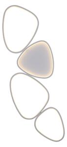 Schöner Wohnen 14039-16 - Plafoniera LED dimmerabile PEBBLES LED/35,5W/230V bianca