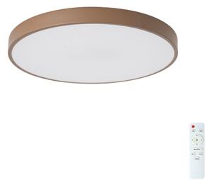 Brilagi - Plafoniera LED dimmerabile POOL LED/60W/230V 3000-6000K 50 cm marrone + telecomando