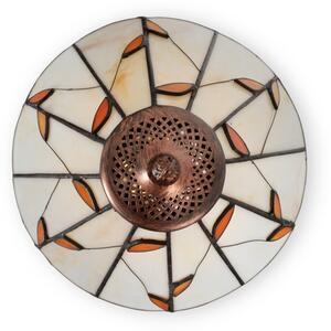 Brilagi - Lampada da tavolo in stile Tiffany FOLIA 1xE27/60W/230V
