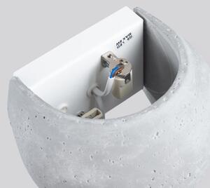 Sollux SL.1362 - Applique GLOBE 2xG9/8W/230V cemento/grigio