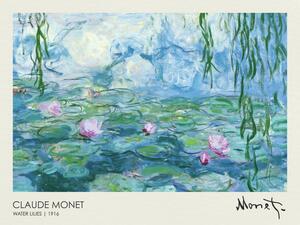 Riproduzione Water Lilies 1916, Claude Monet