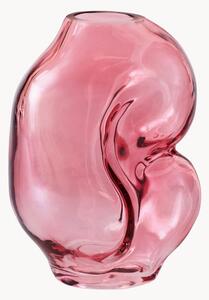 Vaso in vetro fatto a mano Gleam, Alt. 18 cm