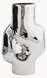 Vaso in vetro fatto a mano Gleam, Alt. 32 cm