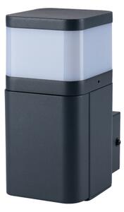 Brilagi - Lampada da parete per esterni con presa SCHUKO PILLAR 1xG9/11W/230V IP44 antracite