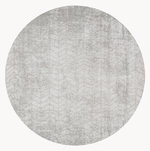 Tappeto rotondo jacquard lavabile da interno-esterno Jacob's Ladder